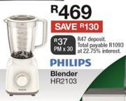 Philips Blender HR2103