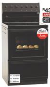 Univa 4 Plate Ceran Free Standing Stove U126C