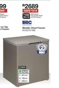 KIC 207Ltr Metallic Chest Freezer KCG210/1ME
