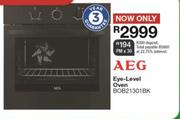 AEG Eye Level Oven BOB21301BK