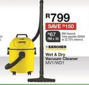 Karcher Wet & Dry Vacuum Cleaner MV1/WD1