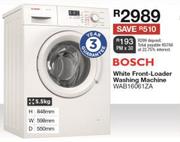 Bosch 5.5Kg White Front Loader Washing Machine WAB16061ZA      