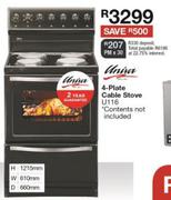 Univa 4 Plate Cable Stove U116