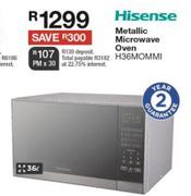 Hisense 36Ltr Metallic Microwave Oven H36MOMMI