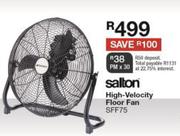 Salton High Velocity Floor Fan SFF75