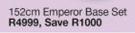 Restonic 152cm Emperor Queen Base Set