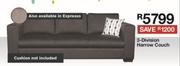 3 Division Harrow Couch