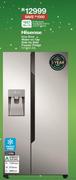 Hisense 535Ltr Inox Door (Water On Tap) Side By Side Freezer Fridge H700SI-DL