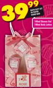 Bath Gift Set In Paper Hand Bag