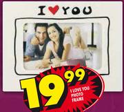 I Love You Photo Frame