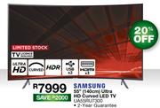 55" SAMSUNG Ultra HD Curved LED Tv - UA55RU7300