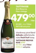 Taittinger Brut Reverse Non Vintage-6x750ml