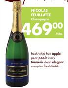 Nicolas Feuillatte Champangne-750ml