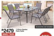 7 Piece Samba Patio Suite