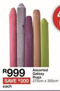 Assorted Galaxy Rugs 275cm x 355cm-Each