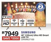 Samsung 49" (125cm) Ultra HD Smart LED TV UA49NU7100