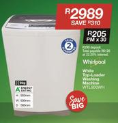 WHIRLPOOL White Top Loader Washing Machine - WTL900WH