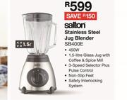 Salton Stainless Steel Jug Blender SB400E