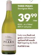 Three Peaks Sauvignon Blanc-6x750ml