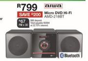 Aiwa Micro DVD HiFi AMD-218BT