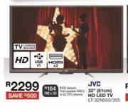 JVC 32" (81cm) HD LED TV LT-32N550/355