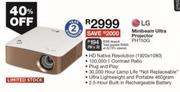 LG Minibeam Ultra Projector PH150G