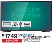 Samsung 43" (109cm) Full HD LED TV UA43N5000AUXKE
