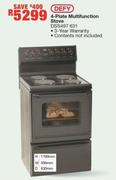 DEFY 4 Plate Multifunction Stove - DSS497 631 