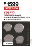 Defy 600mm Slimline Hob With Control Panel DHD330/398