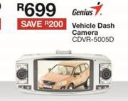 GENIUS Vehicle Dash Camera CDVR-5005D