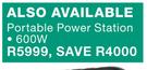 Magneto 600W Portable Power Station