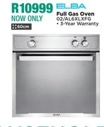 Elba Full Gas Oven 02/AL6XLXFG