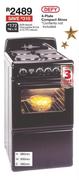 Defy 4 Plate Compact Stove
