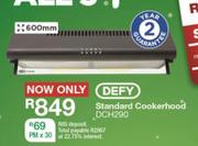 Defy 600mm Standard Cookerhood DCH290