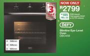 Defy Slimline Eye Level Oven DBO459