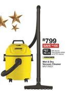 Karcher Wet & Dry Vacuum Cleaner MV1/WD1