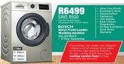 Bosch 8kg Silver Front-Loader Washing Machine WAJ2018SZA