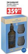 The Glenlivet Founder’s Reverse Plus 2 Tumblers-750ml