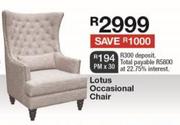 Lotus Occasional Chair