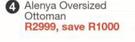 Alenya Oversized Ottoman