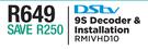 Dstv 9s Decoder & Installation RMIVHD10