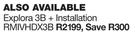 Dstv Explora 3B + Installation RMIVHDX3B
