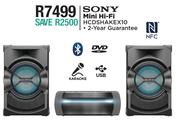 Sony Mini HiFi HCDSHAKEX10