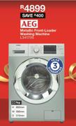 AEG 7kg Metallic Front Loader Washing Machine L34173S