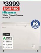 Hisense 310L White Chest Freezer H400CF