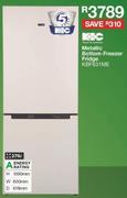 KIC 276L Metallic Bottom Freezer Fridge KBF631ME