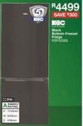 KIC 314L Black Bottom Freezer Fridge KBF635BL