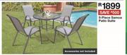 5 Piece Samoa Patio Suite
