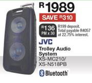 jvc trolley speaker n518pb