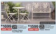 3 Piece Palace T.4.2 Patio Set